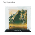 Acrylic Display Case for LEGO® The Lord of the Rings: Minas Tirith (11377)
