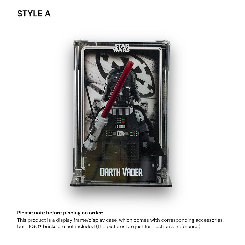 Vitrine Acrylique LEGO Star Wars pour Casque de Pilote AT-RT Impérial (75458)