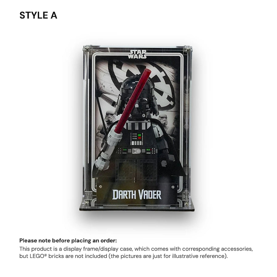 Acrylic Display Case for LEGO® Up-Scaled Darth Vader™ Minifigure (75461)