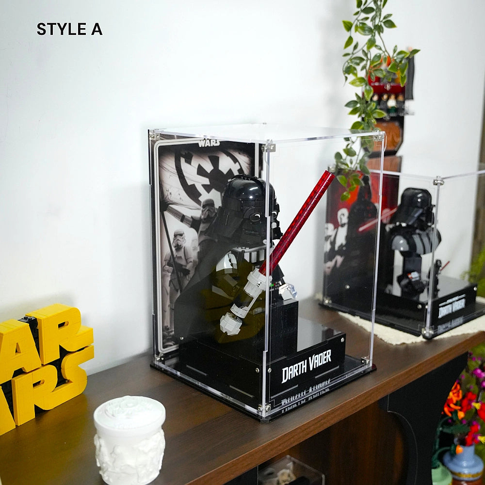 Vitrine Acrylique LEGO Star Wars pour Casque de Pilote AT-RT Impérial (75458)