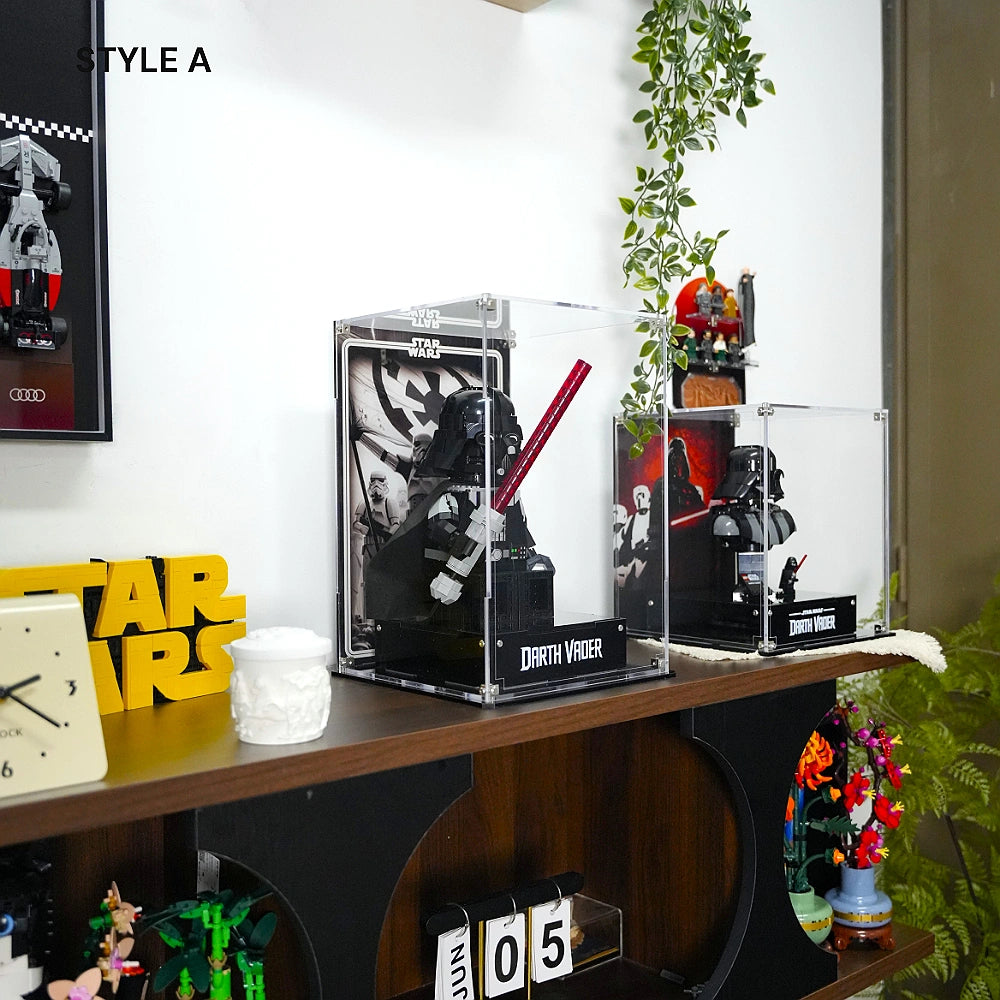 Acrylic Display Case for LEGO® Up-Scaled Darth Vader™ Minifigure (75461)