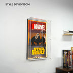 Acrylic Cover for LEGO Wall Display Frame – Ultra-Clear & Dustproof