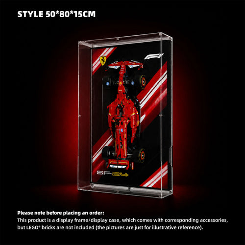 Acrylic Cover for LEGO Wall Display Frame – Ultra-Clear & Dustproof