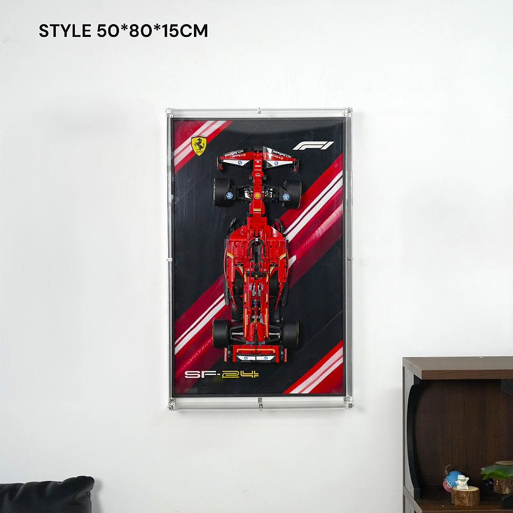 Acrylic Cover for LEGO Wall Display Frame – Ultra-Clear & Dustproof