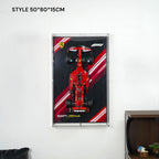 Acrylic Cover for LEGO Wall Display Frame – Ultra-Clear & Dustproof