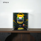 Acrylic Display Case for LEGO® Editions Ayrton Senna Helmet (43024)