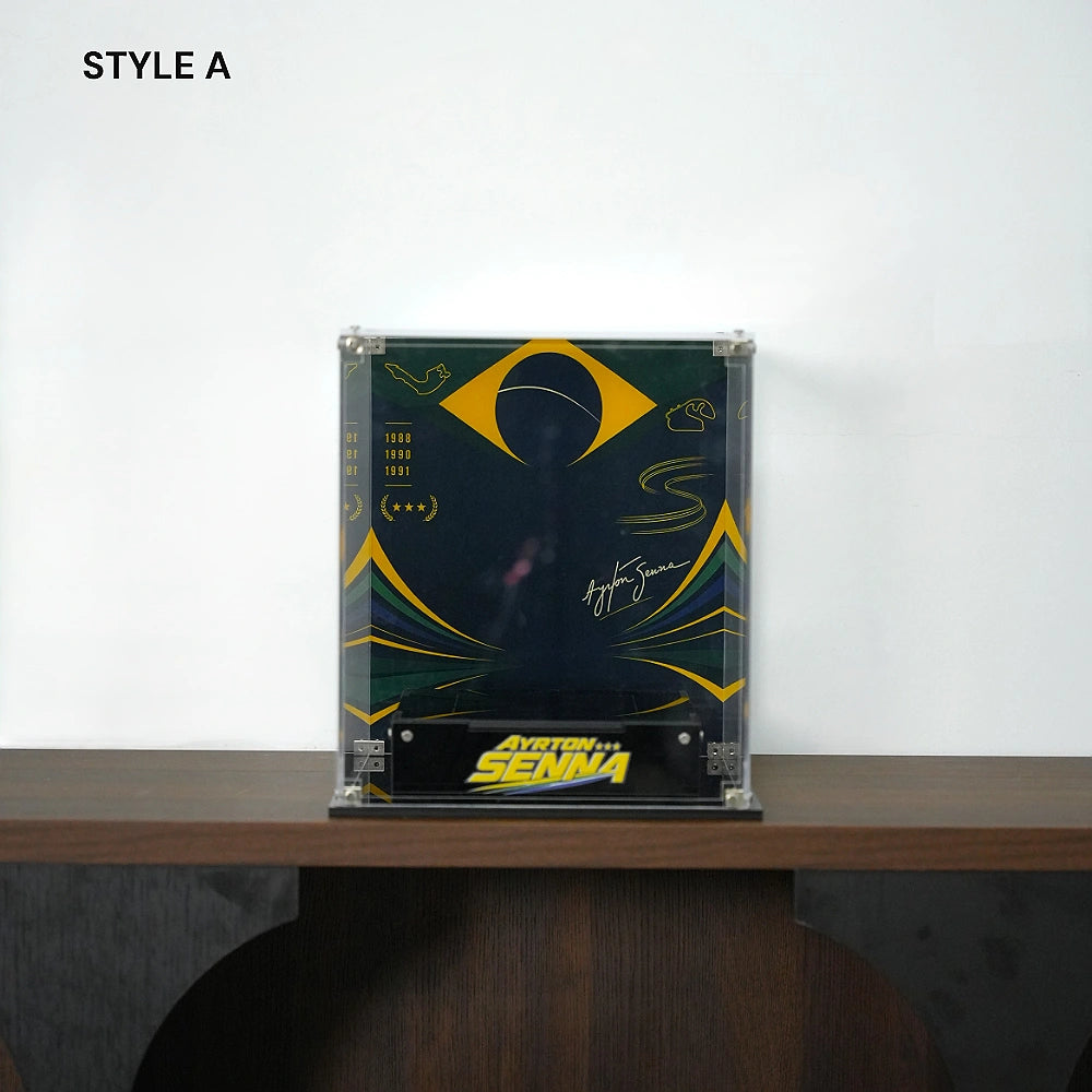 Acrylic Display Case for LEGO® Editions Ayrton Senna Helmet (43024)