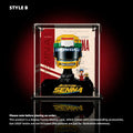Acrylic Display Case for LEGO® Editions Ayrton Senna Helmet (43024)