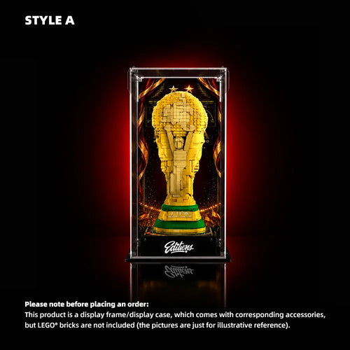 Acrylic Display Case for LEGO® Editions FIFA World Cup Official Trophy 2026 Champions Edition (4000351)