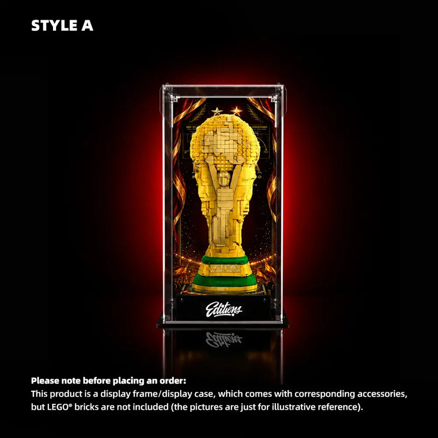 Acrylic Display Case for LEGO® Editions FIFA World Cup Official Trophy 2026 Champions Edition (4000351)