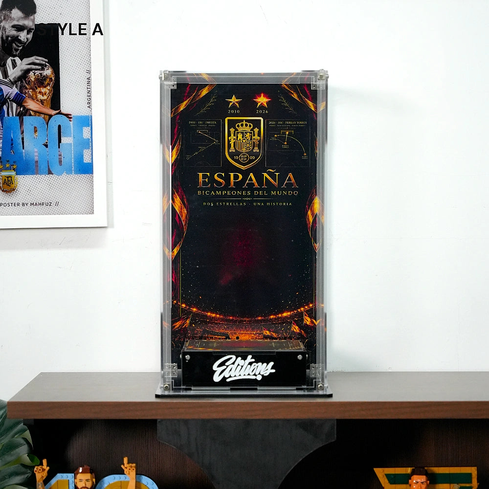 Acrylic Display Case for LEGO® Editions FIFA World Cup Official Trophy 2026 Champions Edition (4000351)