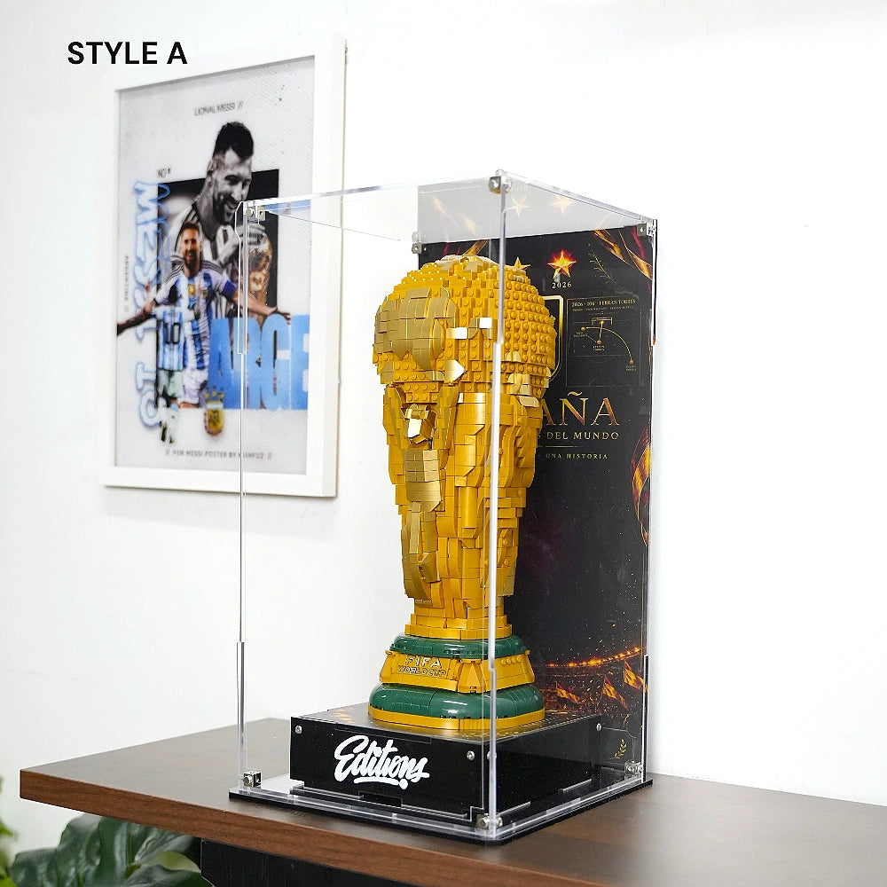 Acrylic Display Case for LEGO® Editions FIFA World Cup Official Trophy 2026 Champions Edition (4000351)
