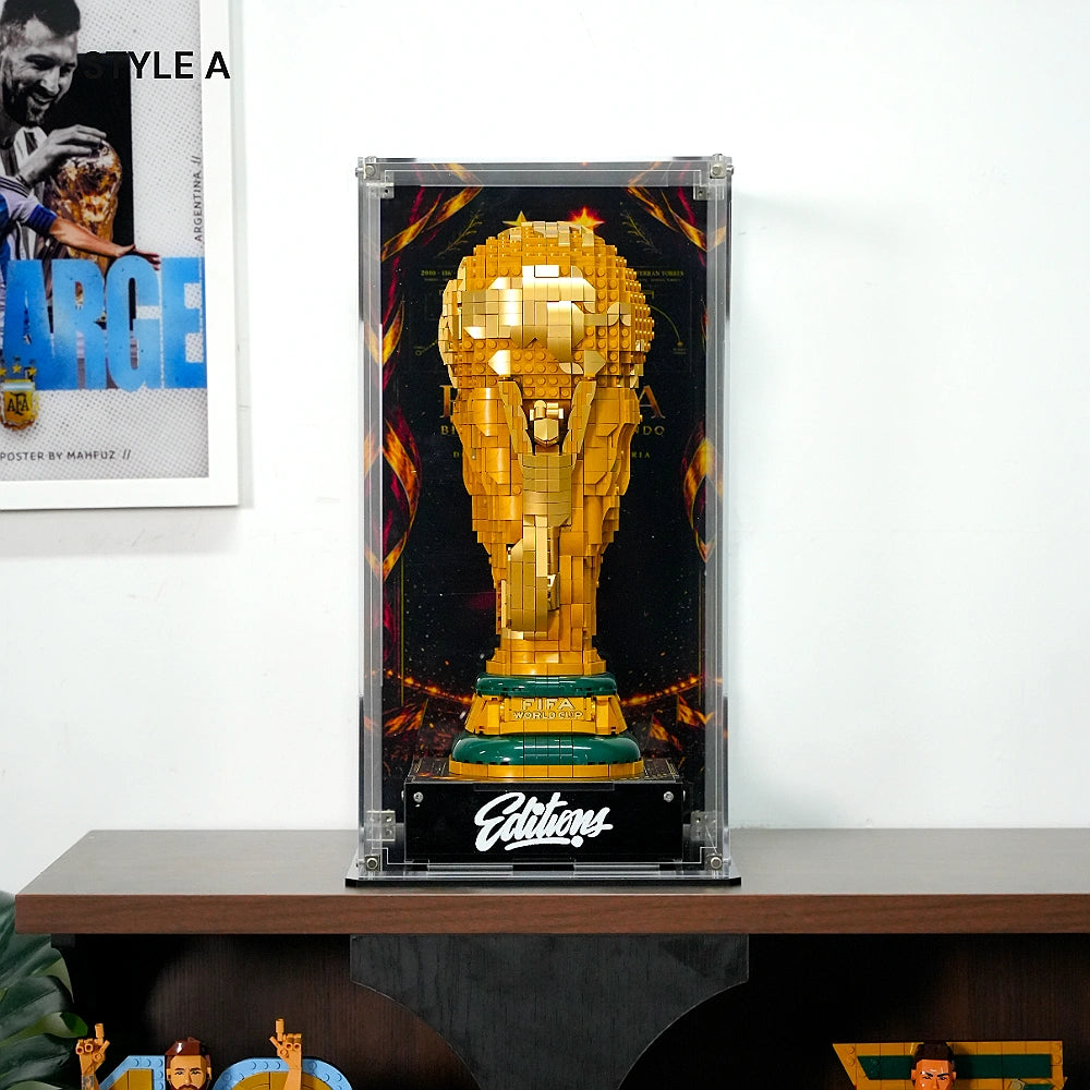 Acrylic Display Case for LEGO® Editions FIFA World Cup Official Trophy 2026 Champions Edition (4000351)