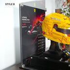 Vitrine Acrylique LEGO Éditions pour Casques Scuderia Ferrari HP (43014/43022)