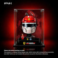 Acrylic Display Case for LEGO® Editions Scuderia Ferrari HP Helmet (43014)&(43022)