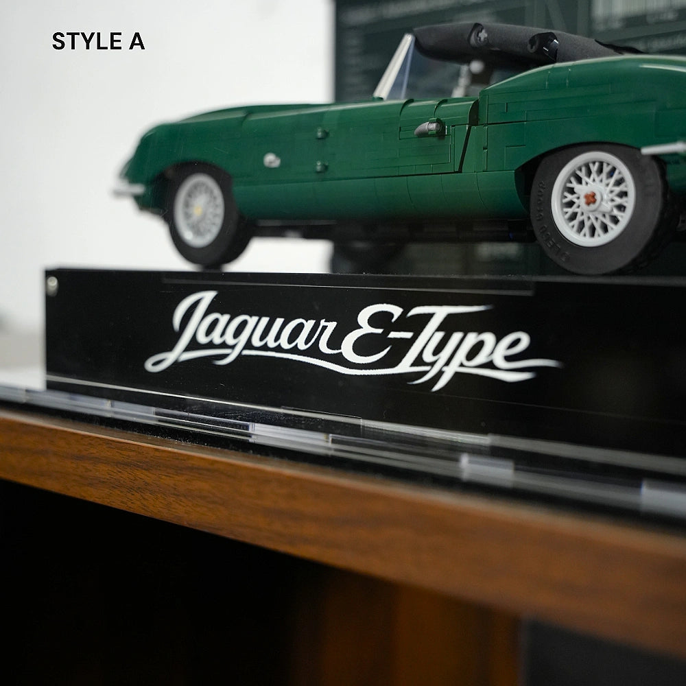 Acrylic Display Case for LEGO® Icons Jaguar E-Type (11381)