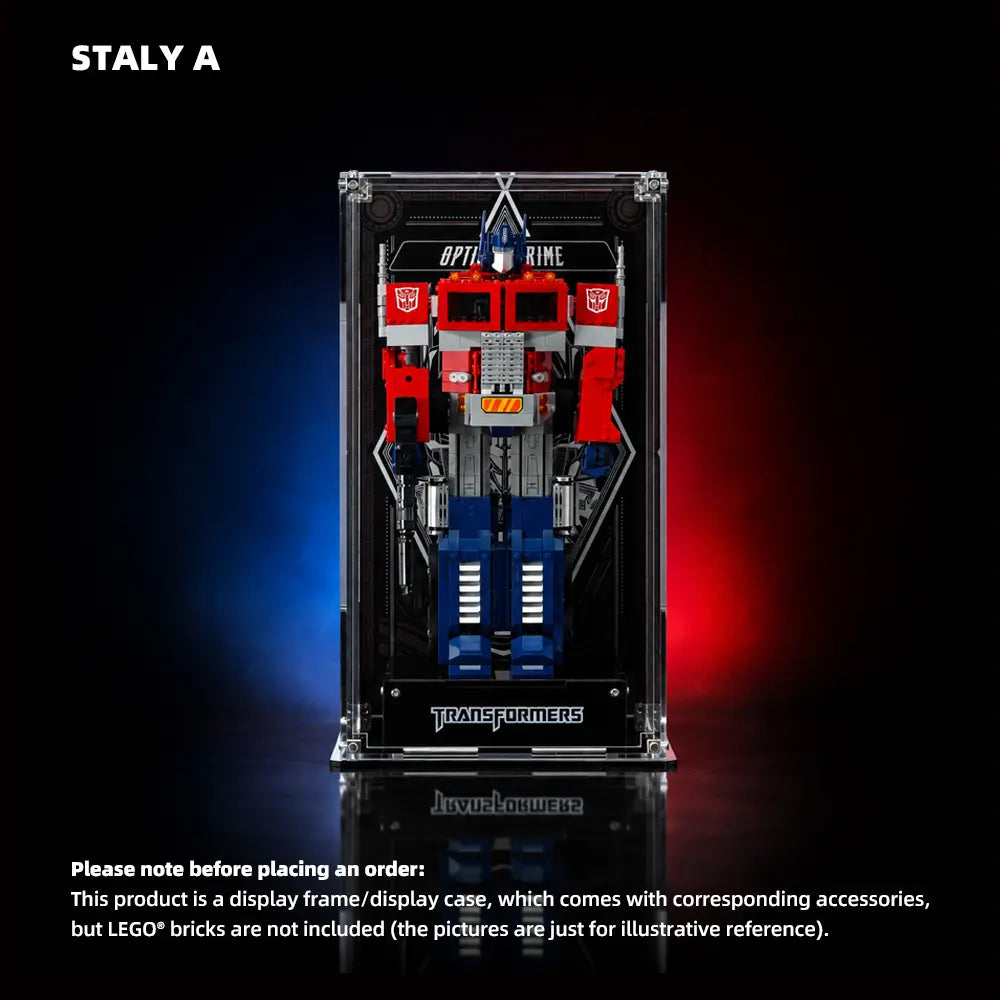 Acrylic Display Case for LEGO® Icons Optimus Prime (10302)