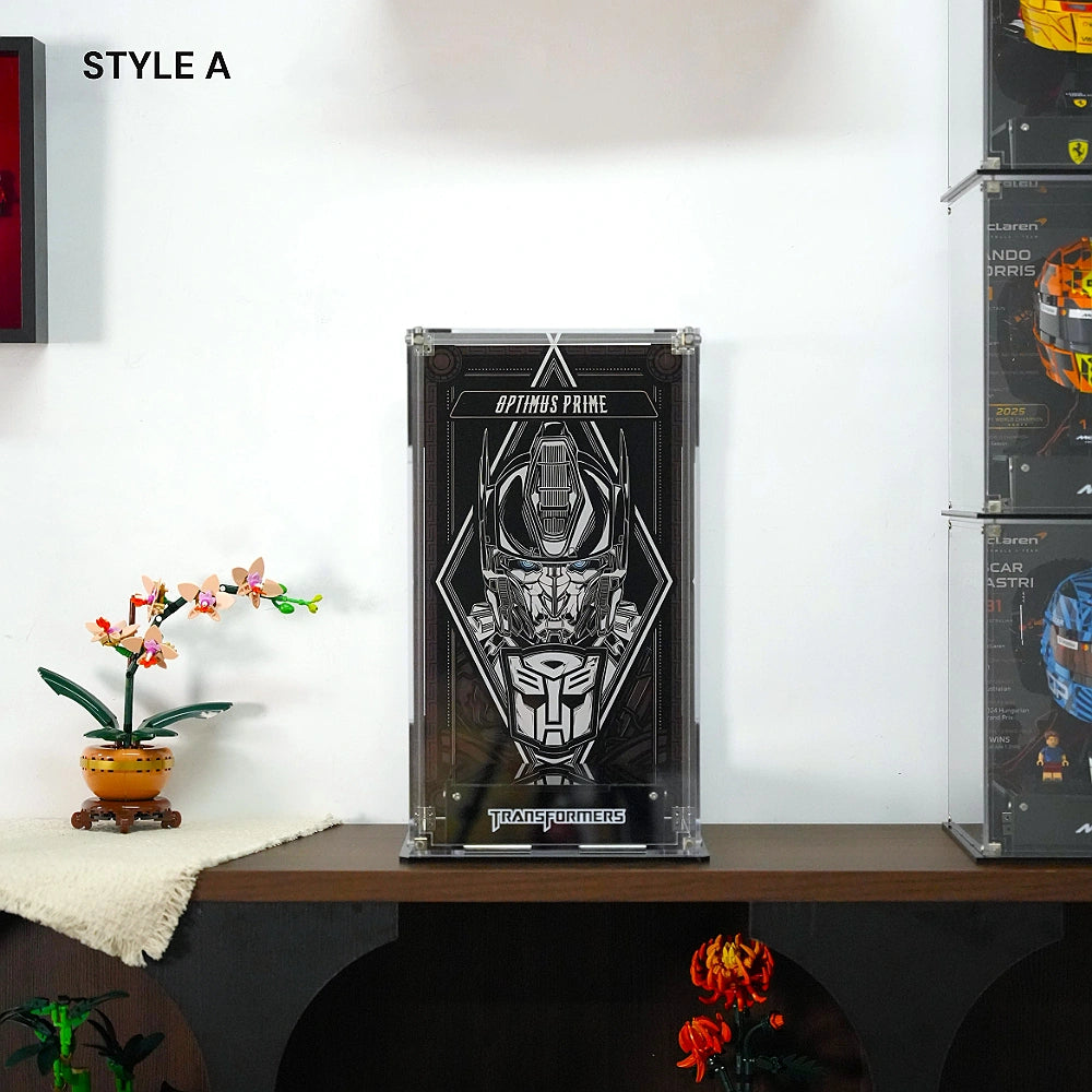 Acrylic Display Case for LEGO® Icons Optimus Prime (10302)