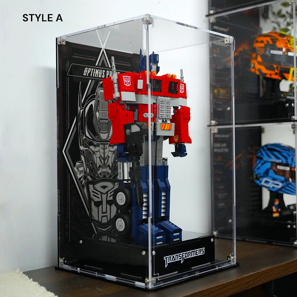 Acrylic Display Case for LEGO® Icons Optimus Prime (10302)