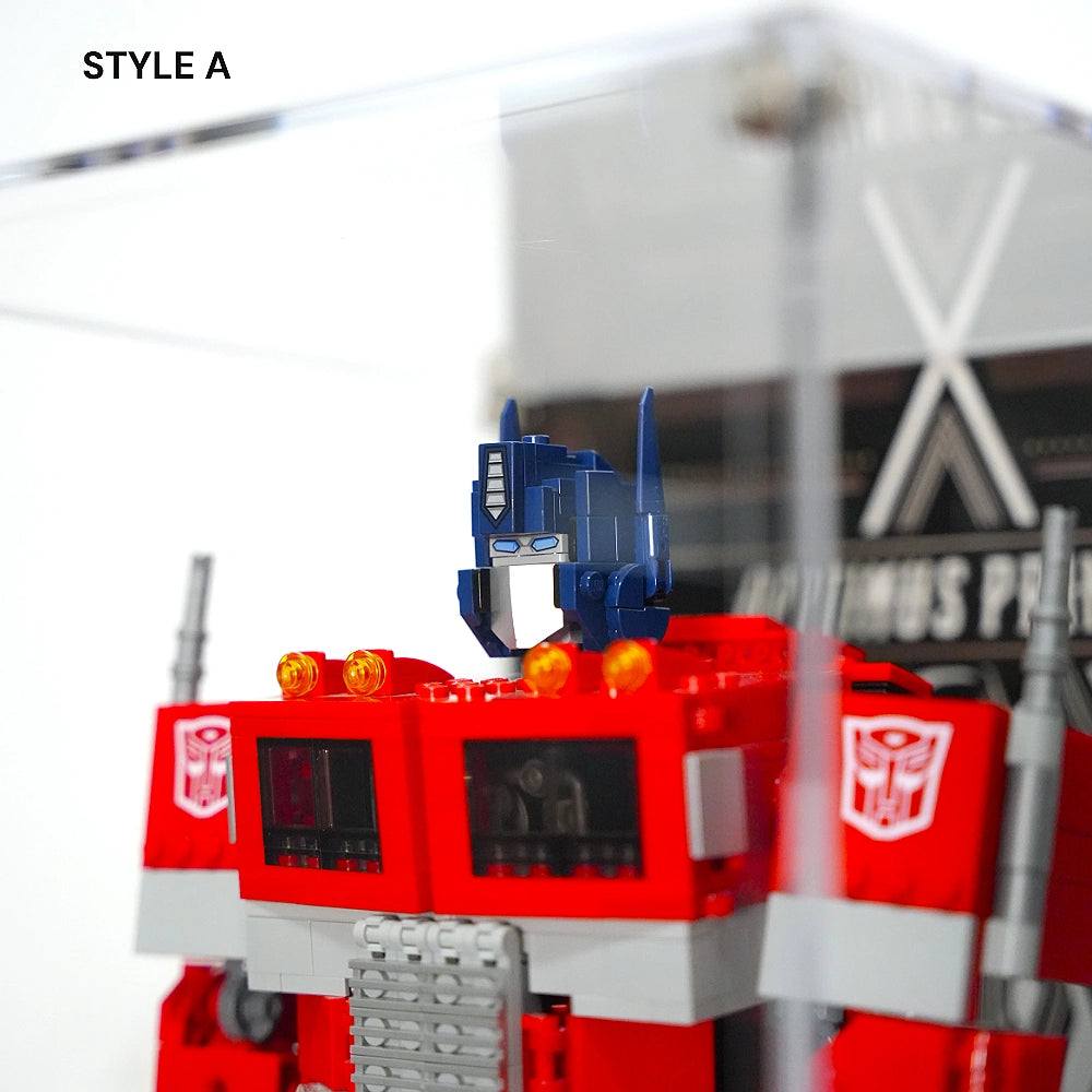 Acrylic Display Case for LEGO® Icons Optimus Prime (10302)