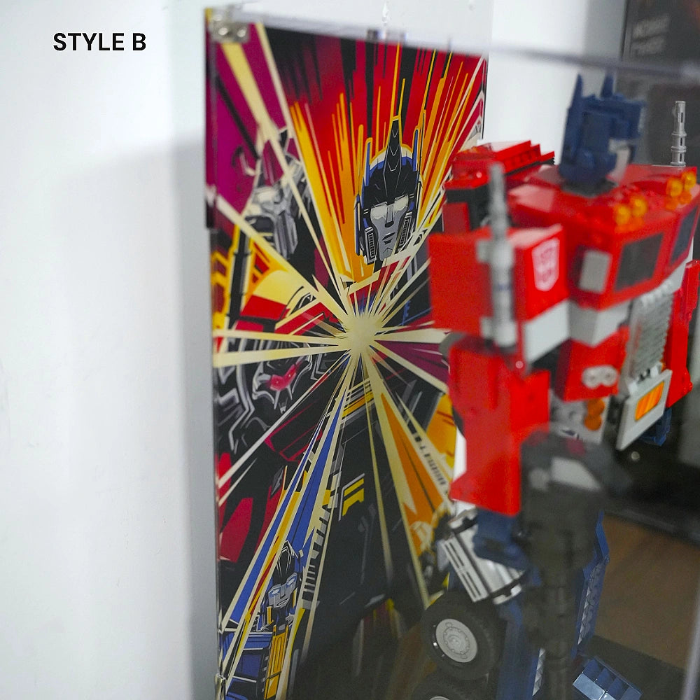 Acrylic Display Case for LEGO® Icons Optimus Prime (10302)