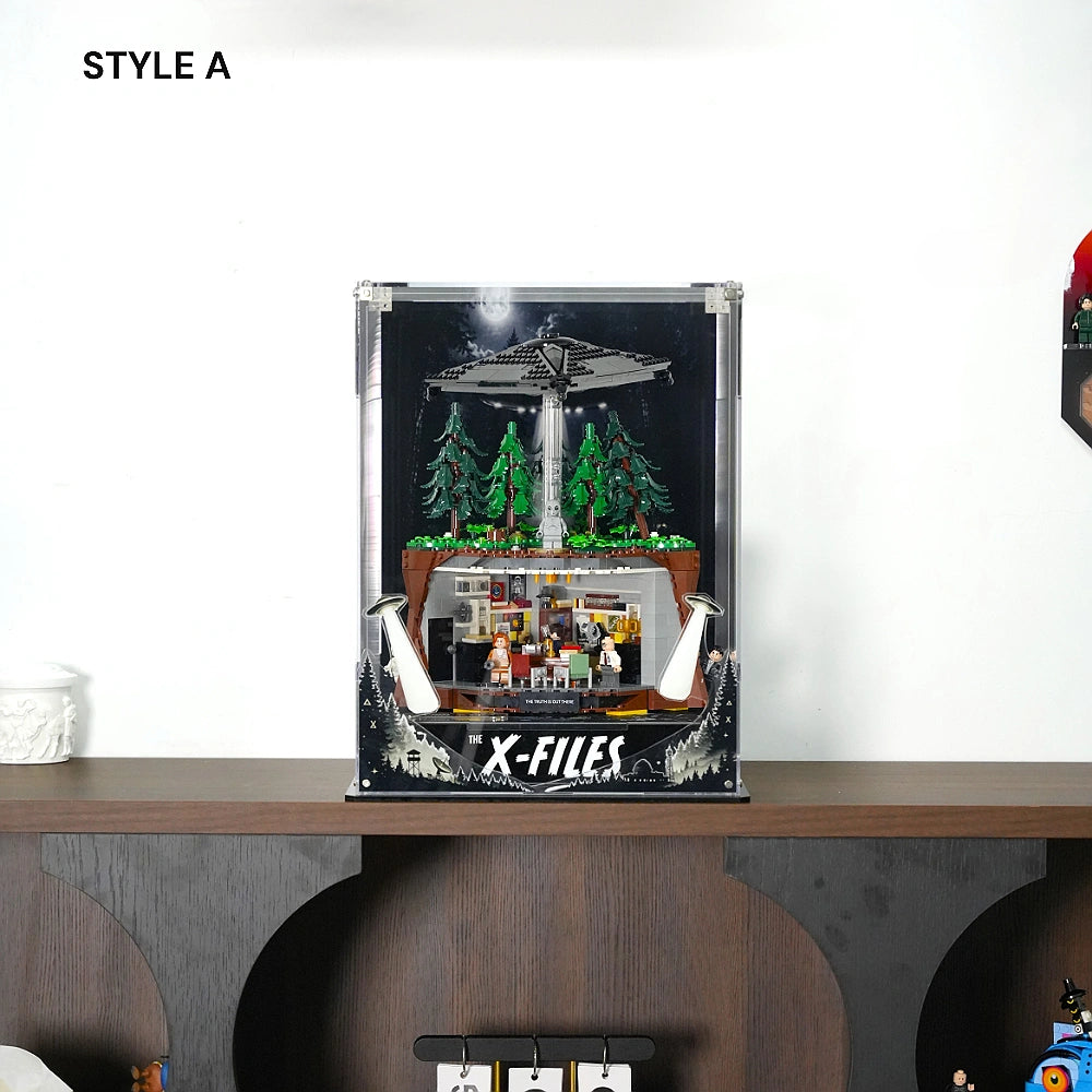 Acrylic Display Case for LEGO® Ideas The X-Files (21369)