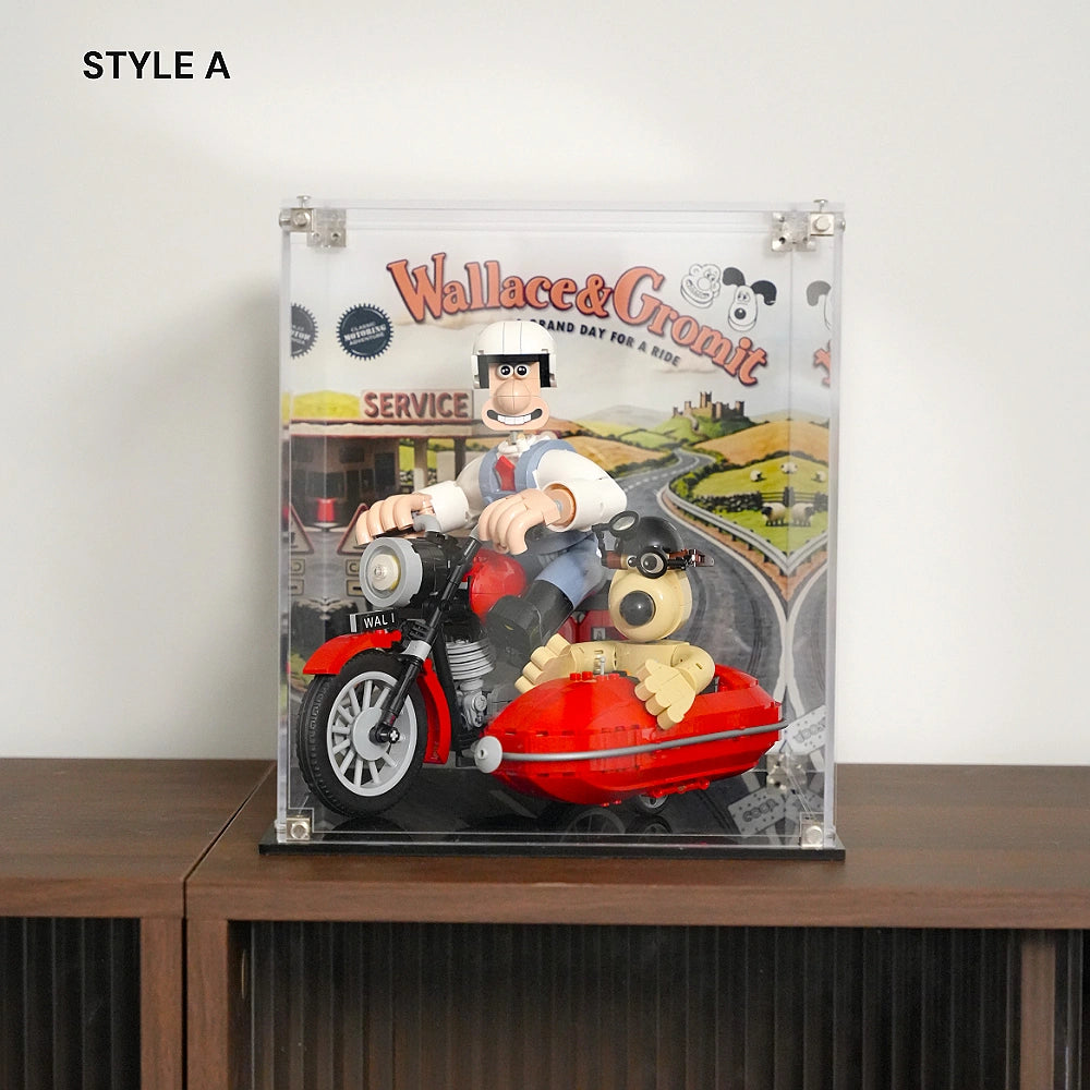 Acrylic Display Case for LEGO® Ideas Wallace & Gromit (21371)