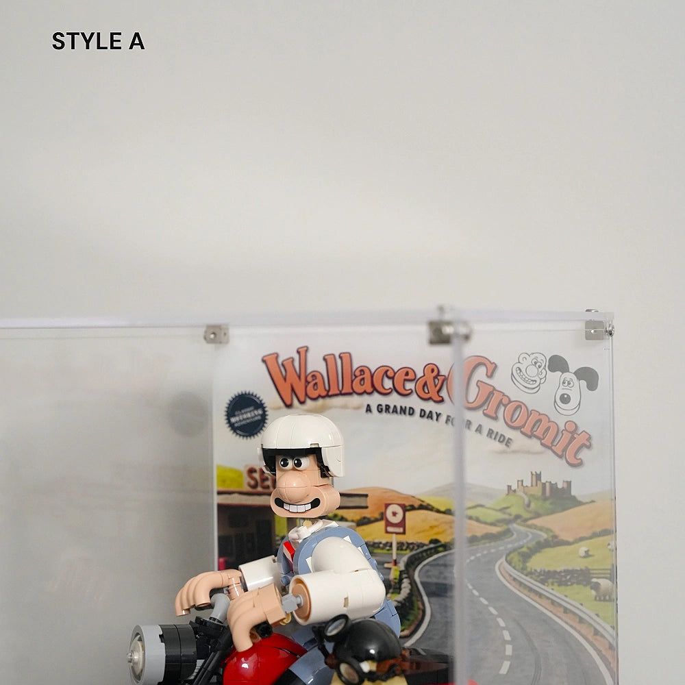 Acrylic Display Case for LEGO® Ideas Wallace & Gromit (21371)