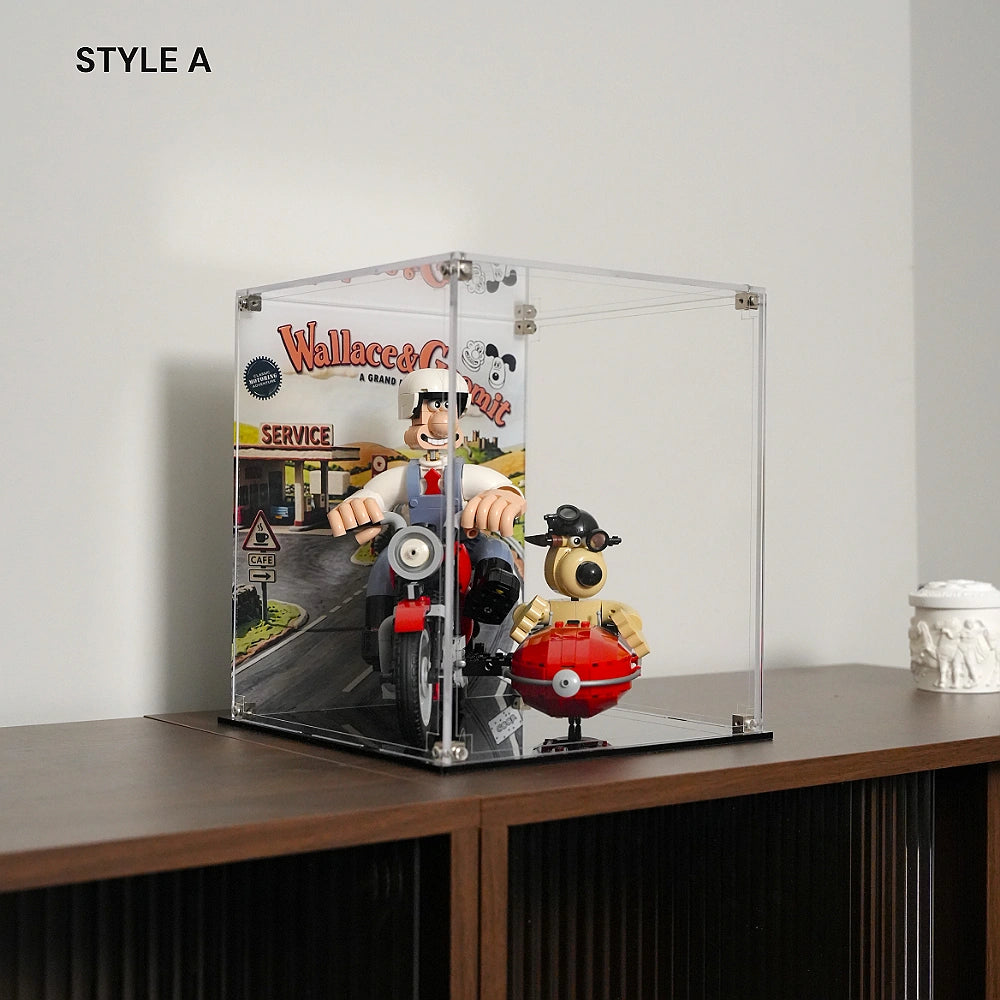 Acrylic Display Case for LEGO® Ideas Wallace & Gromit (21371)