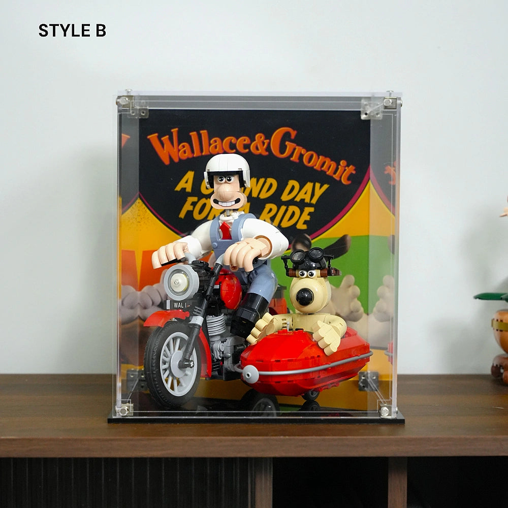 Acrylic Display Case for LEGO® Ideas Wallace & Gromit (21371)