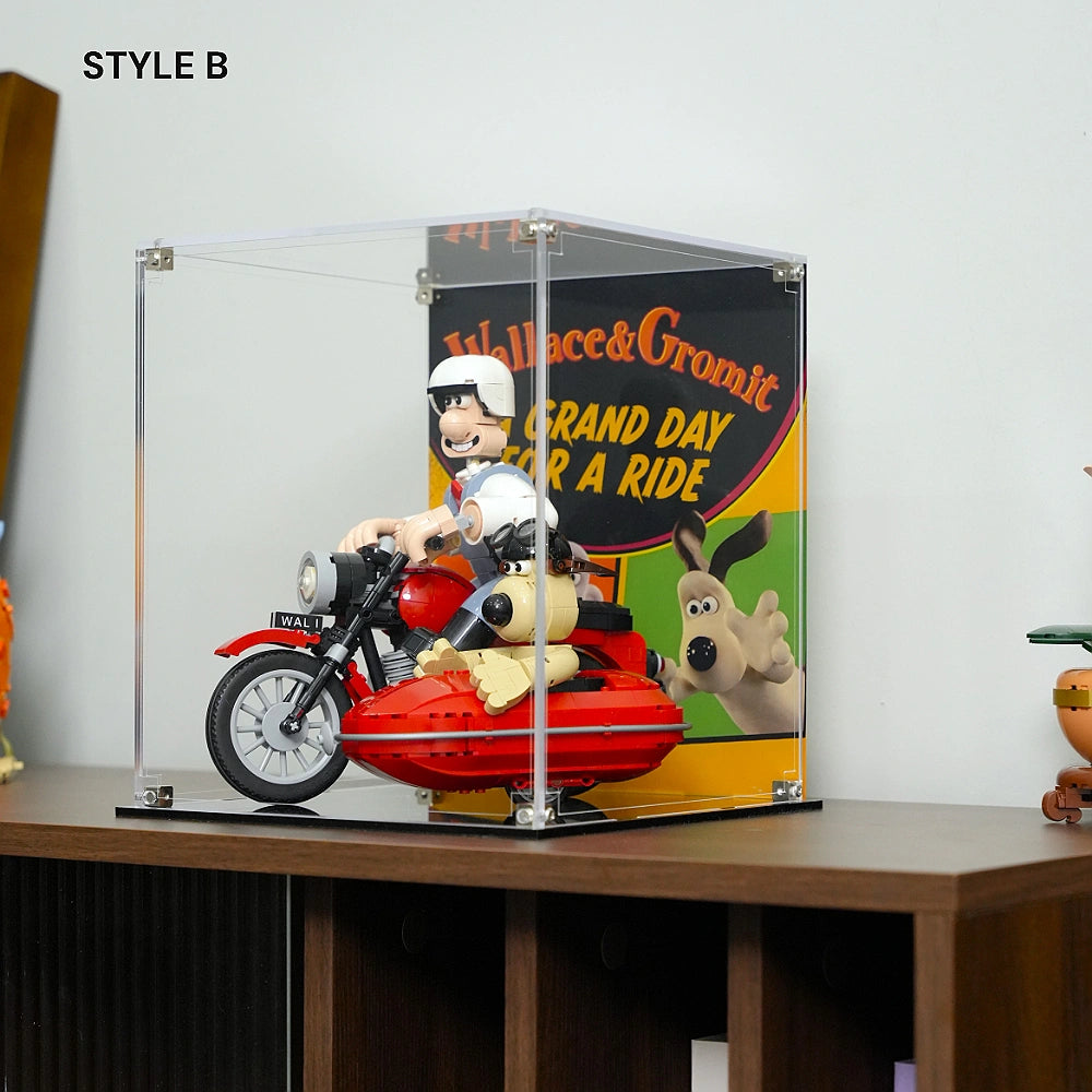 Acrylic Display Case for LEGO® Ideas Wallace & Gromit (21371)