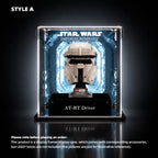 Vitrine Acrylique LEGO Star Wars pour Casque AT-RT Impérial (75458)