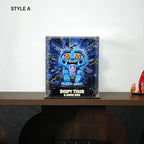 Acrylic Display Case for LEGO® KPop Demon Hunters™ Derpy Tiger and Sussie Bird (72537)