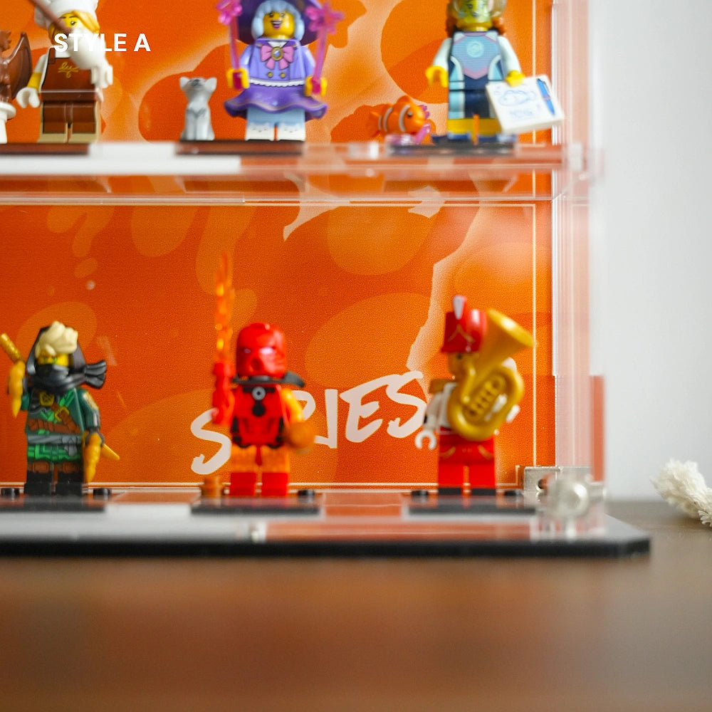 Vetrina in acrilico per minifigure LEGO® Serie 29 (71052)