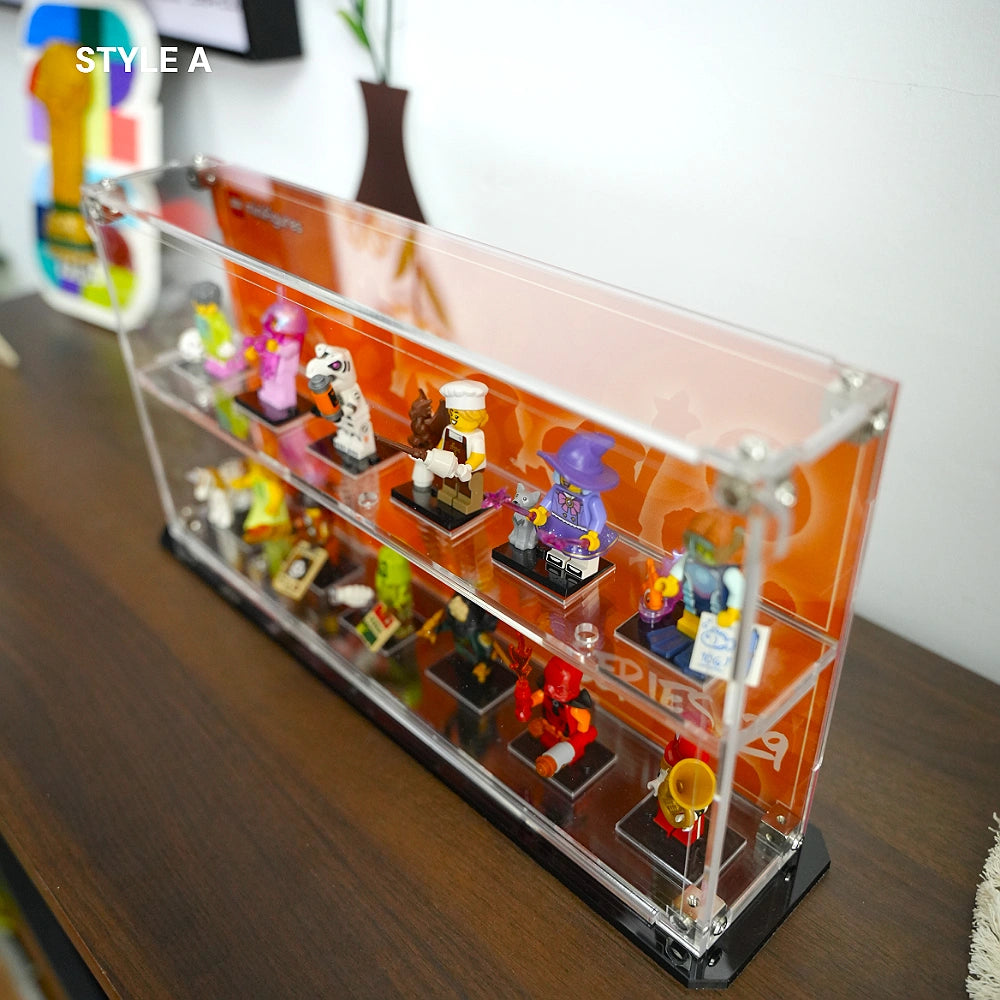 Vetrina in acrilico per minifigure LEGO® Serie 29 (71052)