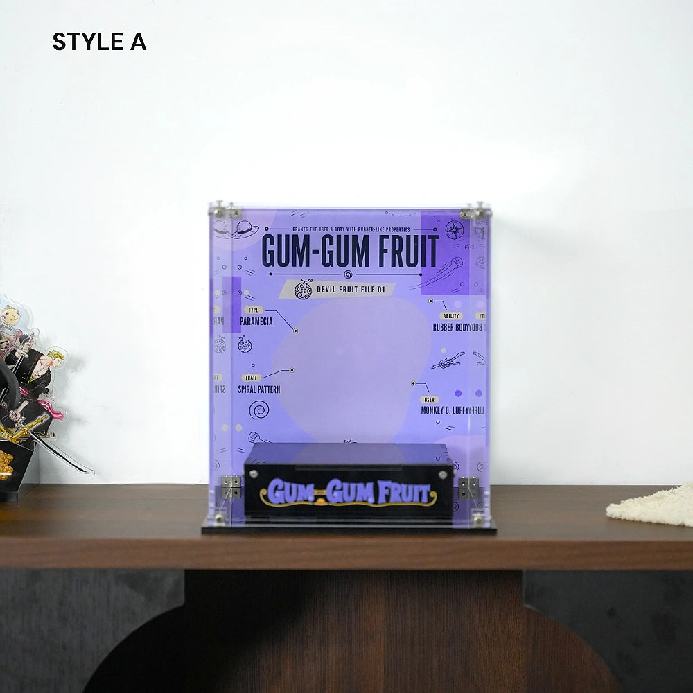 [pre-sale]Acrylic Display Case for LEGO® One Piece Gum-Gum Fruit (75647)
