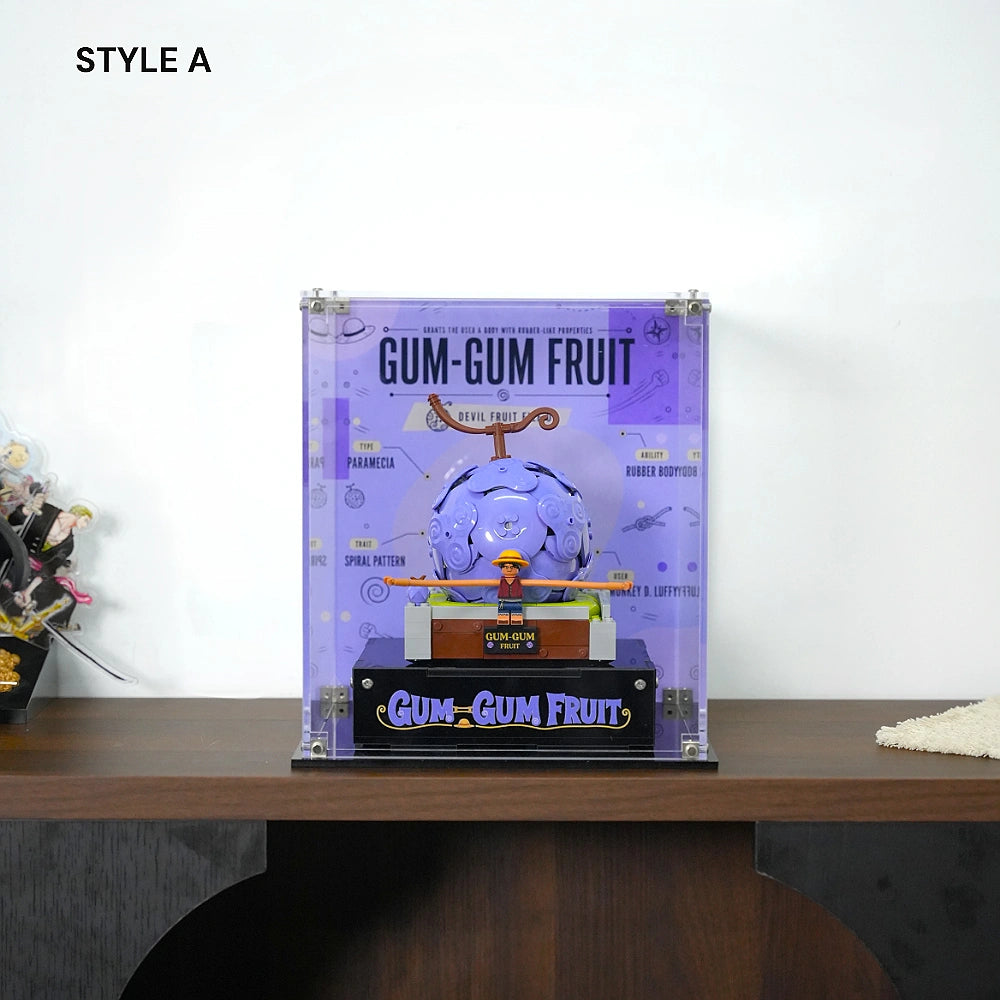 [pre-sale]Acrylic Display Case for LEGO® One Piece Gum-Gum Fruit (75647)