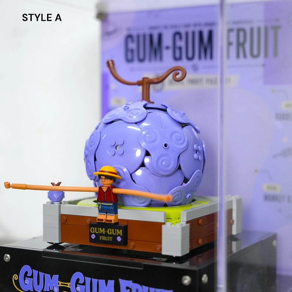 Acrylic Display Case for LEGO® One Piece Gum-Gum Fruit (75647)