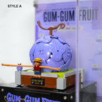 Acrylic Display Case for LEGO® One Piece Gum-Gum Fruit (75647)