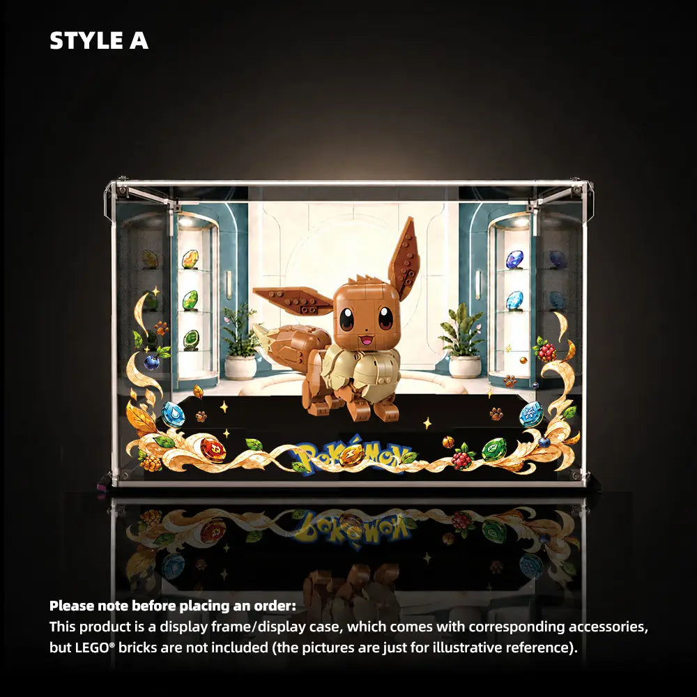 Acrylic Display Case for LEGO® Pokémon Eevee (72151)