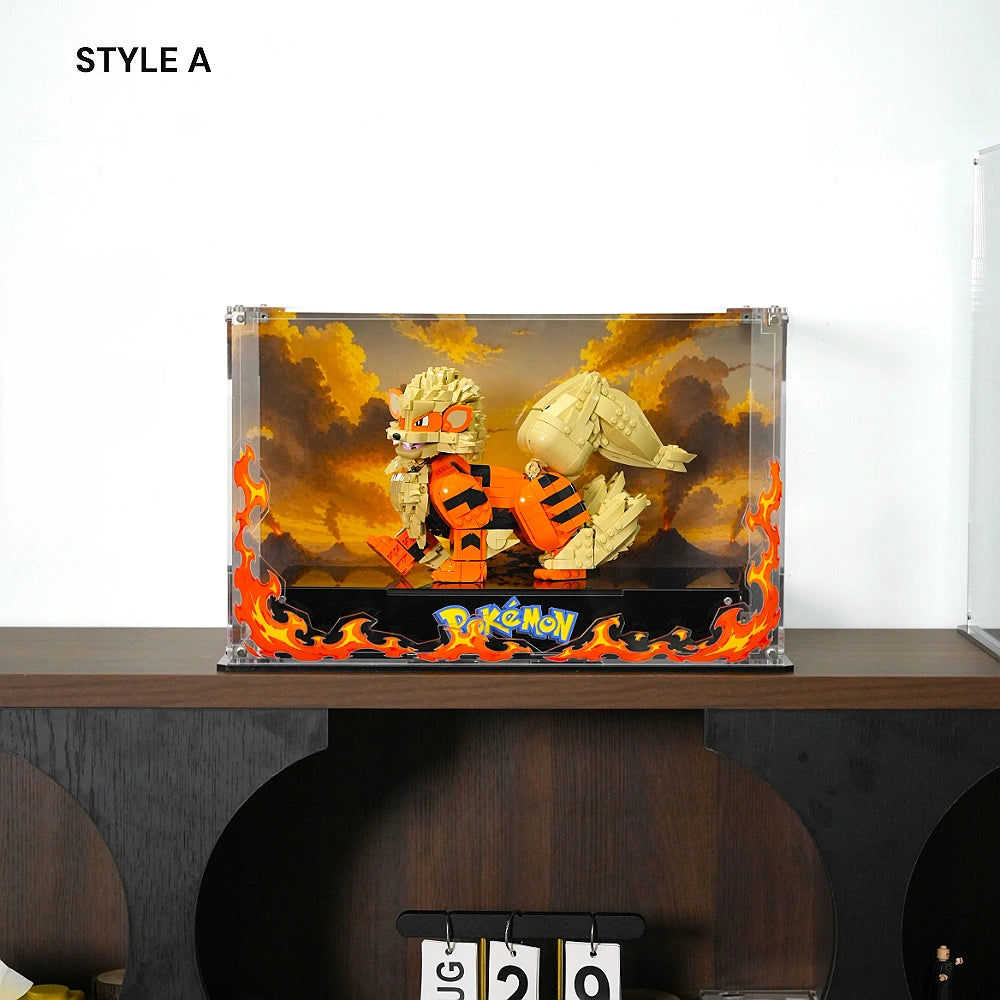 Acrylic Display Case for LEGO® Pokémon Arcanine (72160)