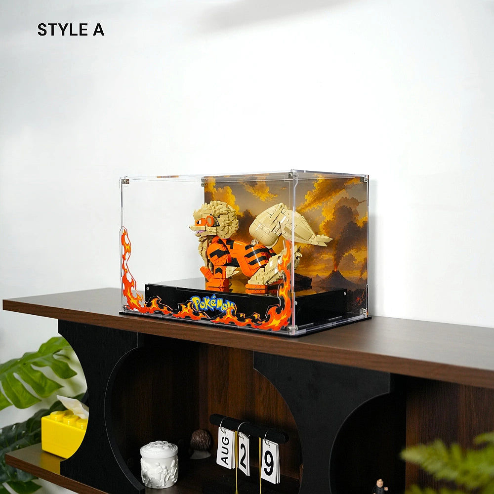 Acrylic Display Case for LEGO® Pokémon Arcanine (72160)