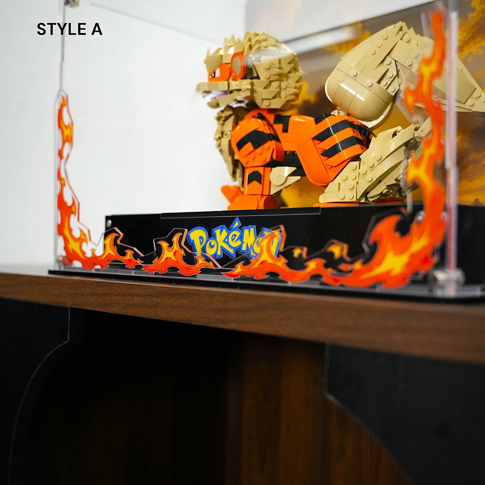 Acrylic Display Case for LEGO® Pokémon Arcanine (72160)