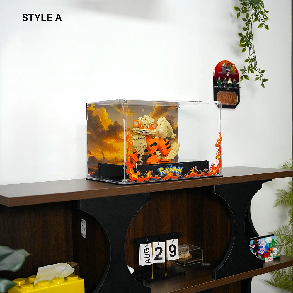 Acrylic Display Case for LEGO® Pokémon Arcanine (72160)