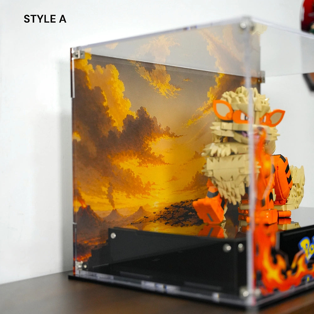 Acrylic Display Case for LEGO® Pokémon Arcanine (72160)
