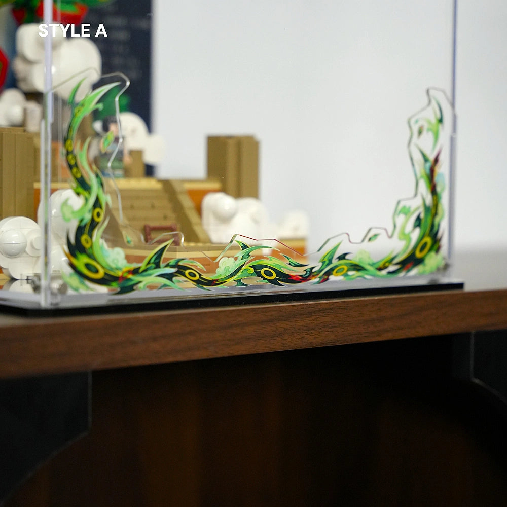 Acrylic Display Case for LEGO® Pokémon Rayquaza (72168)