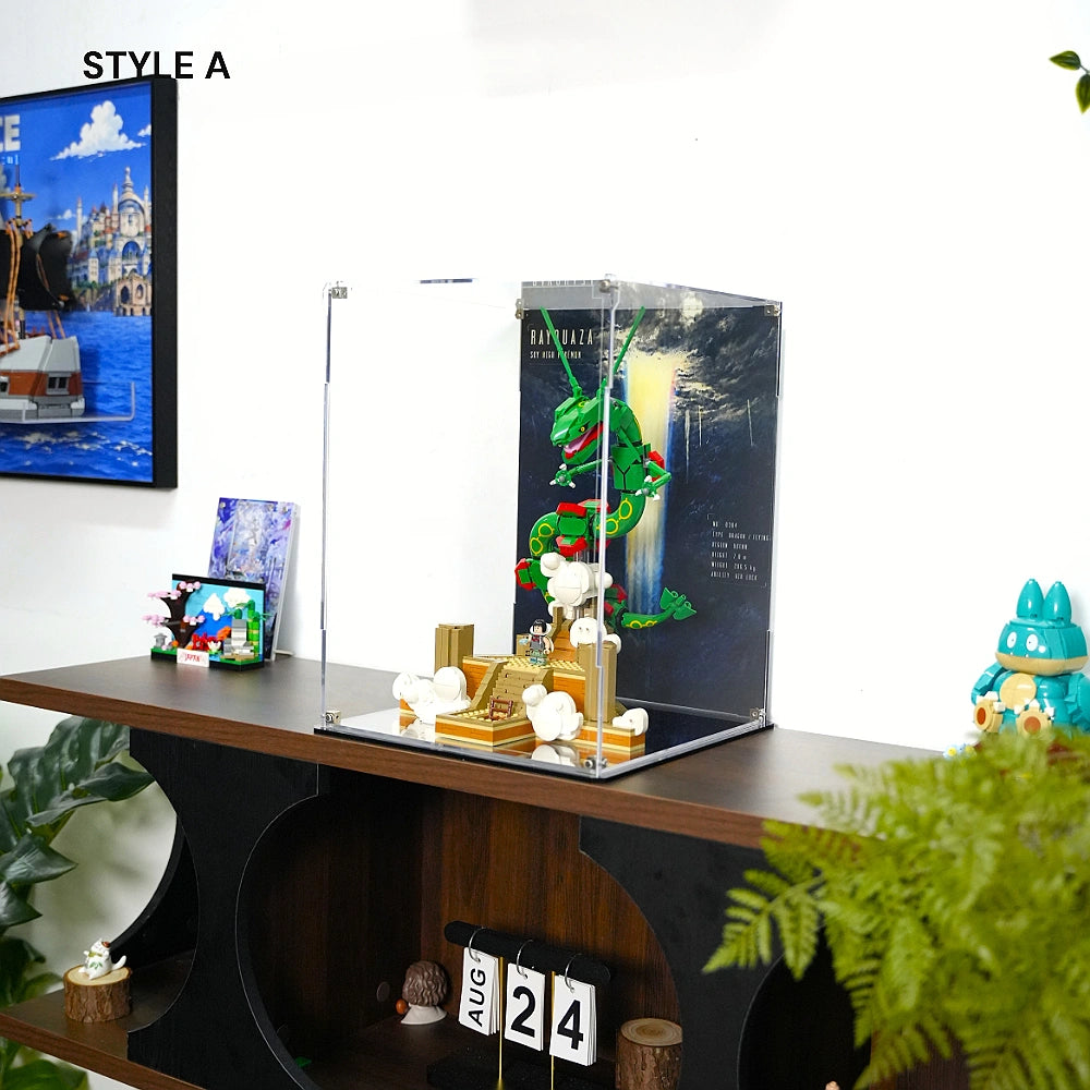 Acrylic Display Case for LEGO® Pokémon Rayquaza (72168)