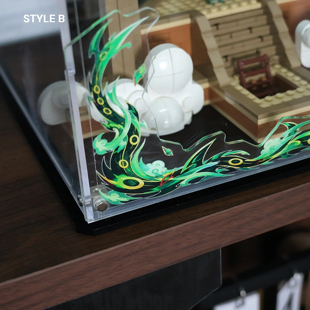 Acrylic Display Case for LEGO® Pokémon Rayquaza (72168)