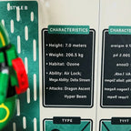 Acrylic Display Case for LEGO® Pokémon Rayquaza (72168)