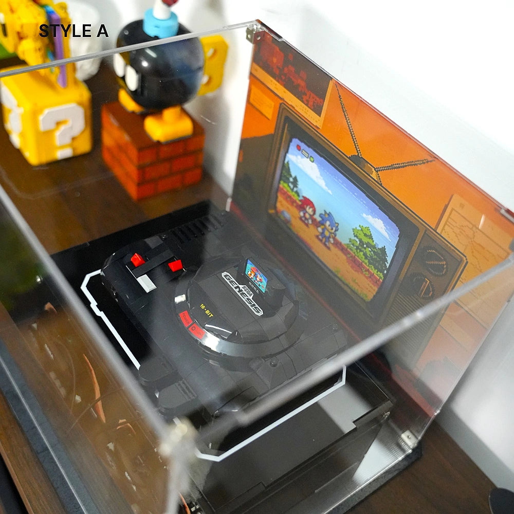 Acrylic Display Case for LEGO® SEGA® Genesis™ Console (40926)